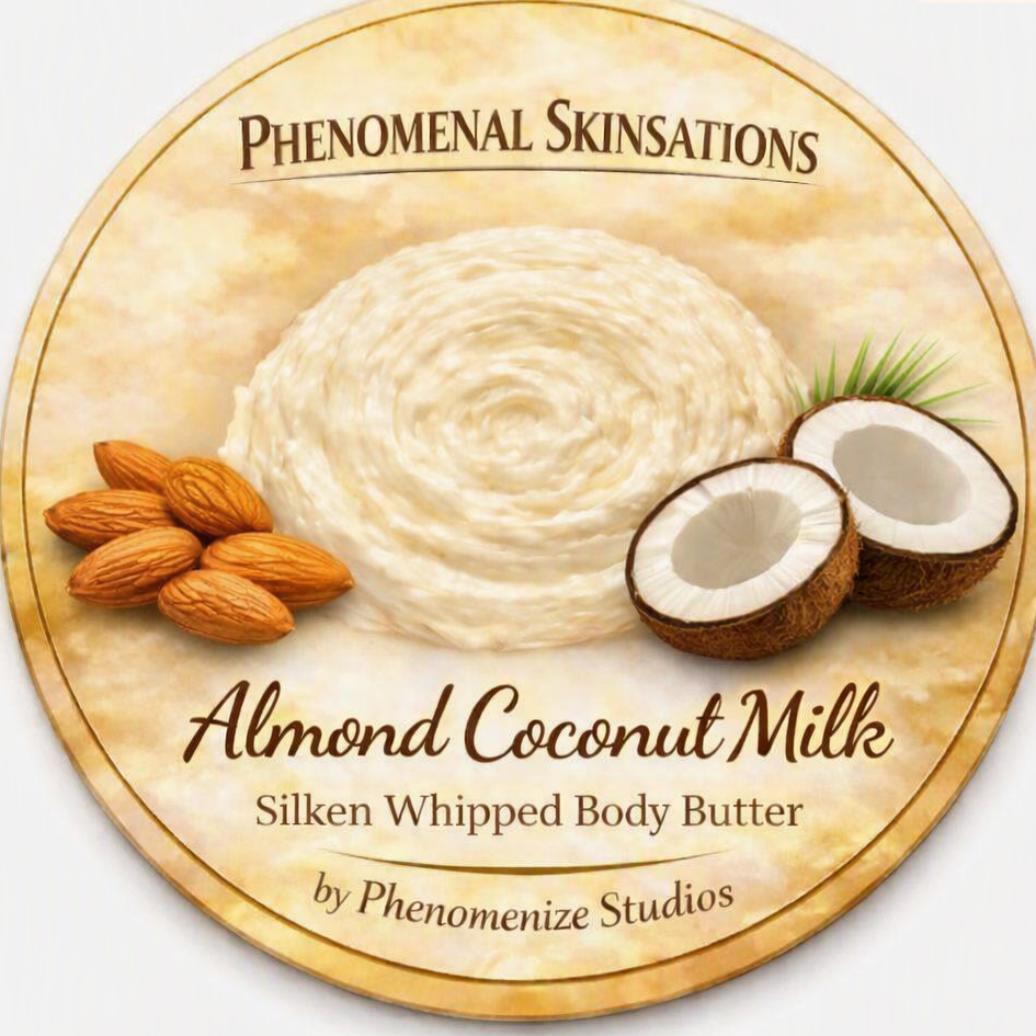 Almond Coconut Silken Whipped Body Butter | 4 oz Jar