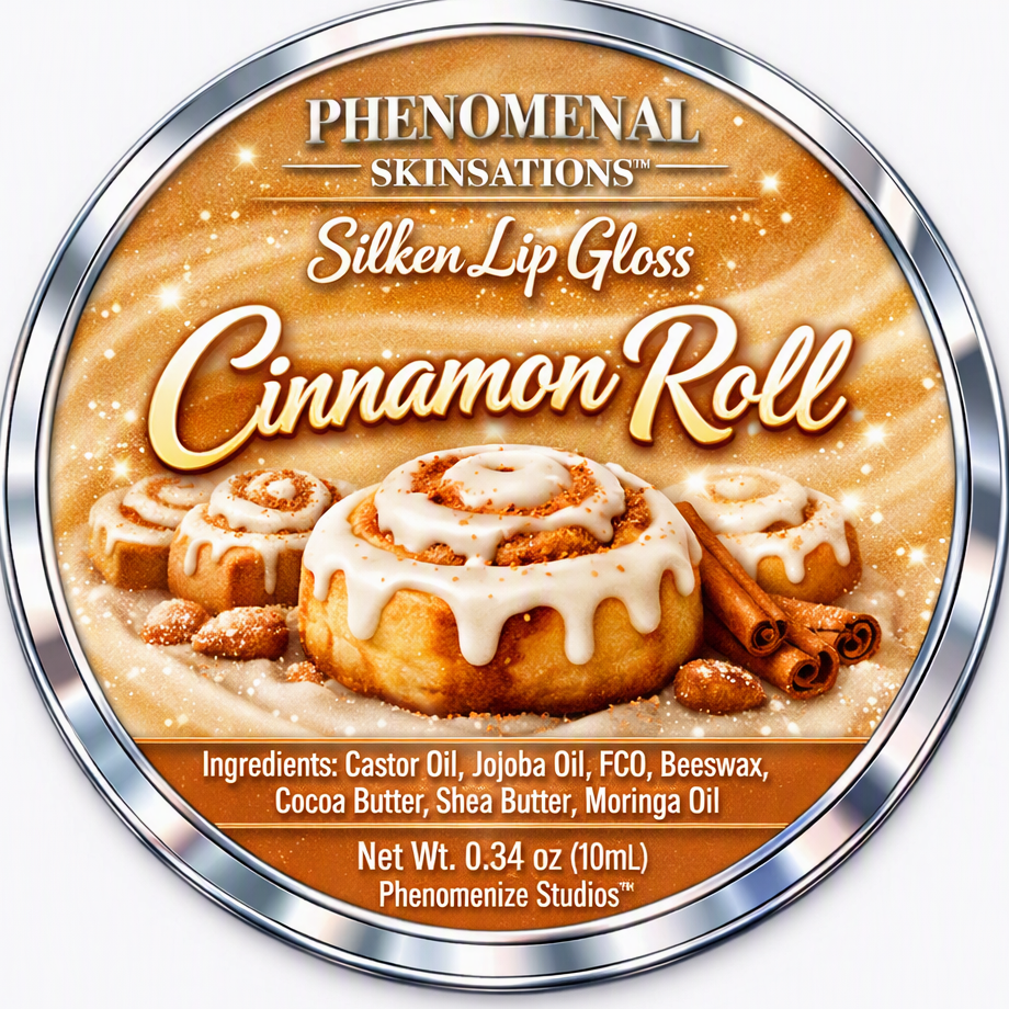 Cinnamon Roll Silken Lip Gloss