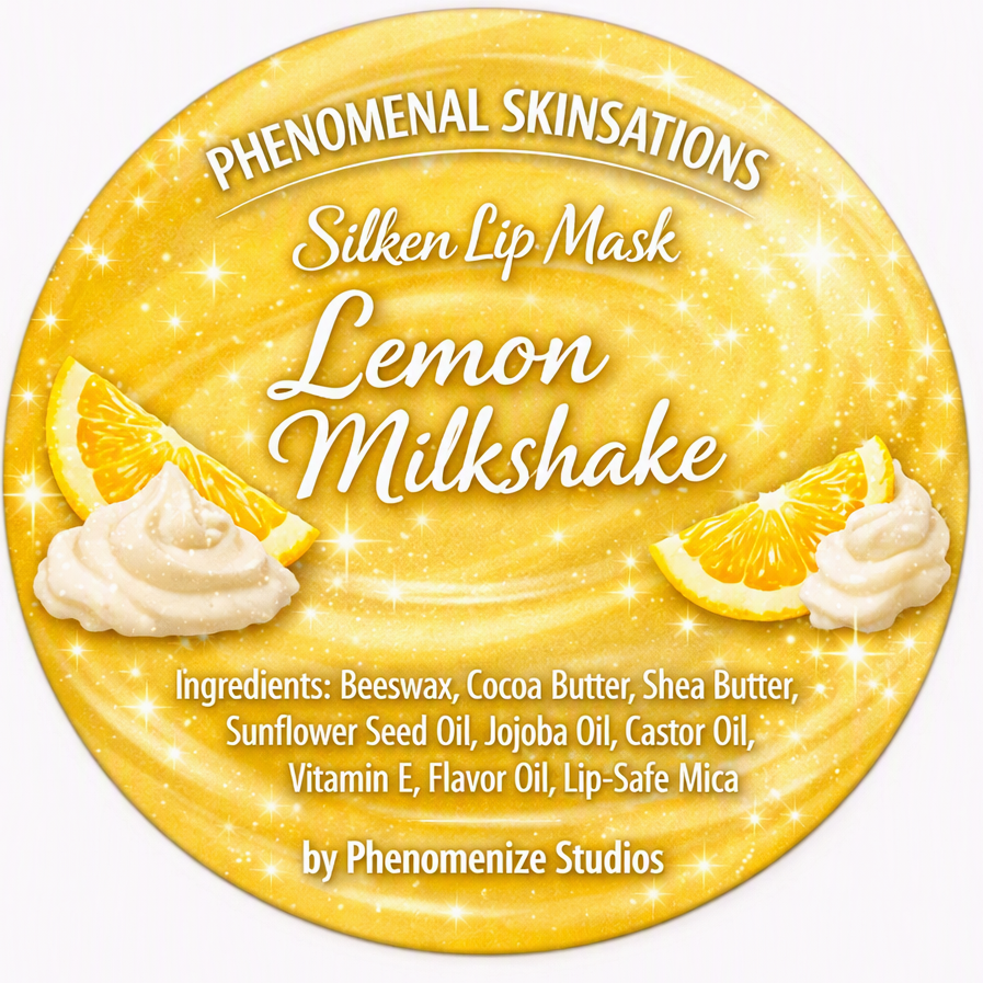 Lemon Milkshake Silken Lip Mask | 1 oz Jar