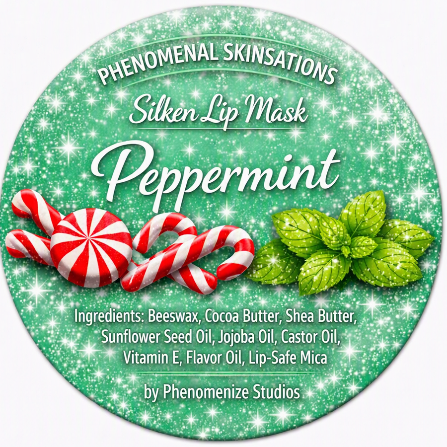 Peppermint Silken Lip Mask | 1 oz Jar