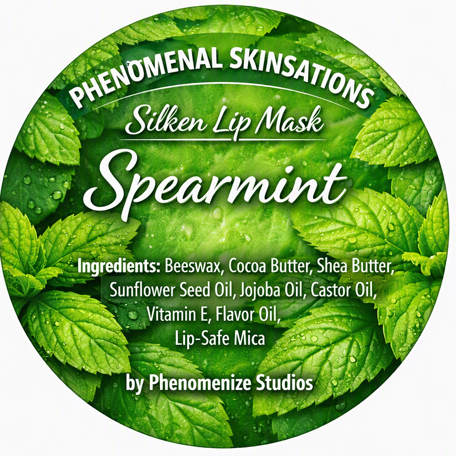 Spearmint Silken Lip Mask | 1 oz Jar